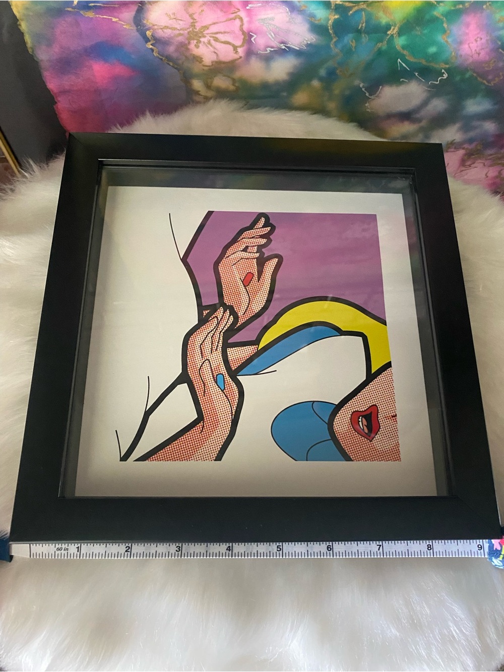 Alice Dilemna Pop Art Framed Print Greg Guillemin - Picture 4 of 6